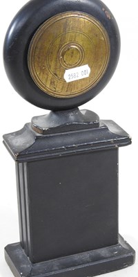 Lot 3 - An unusual 19th century mantel clock, with a...