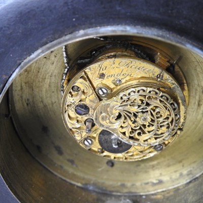 Lot 3 - An unusual 19th century mantel clock, with a...