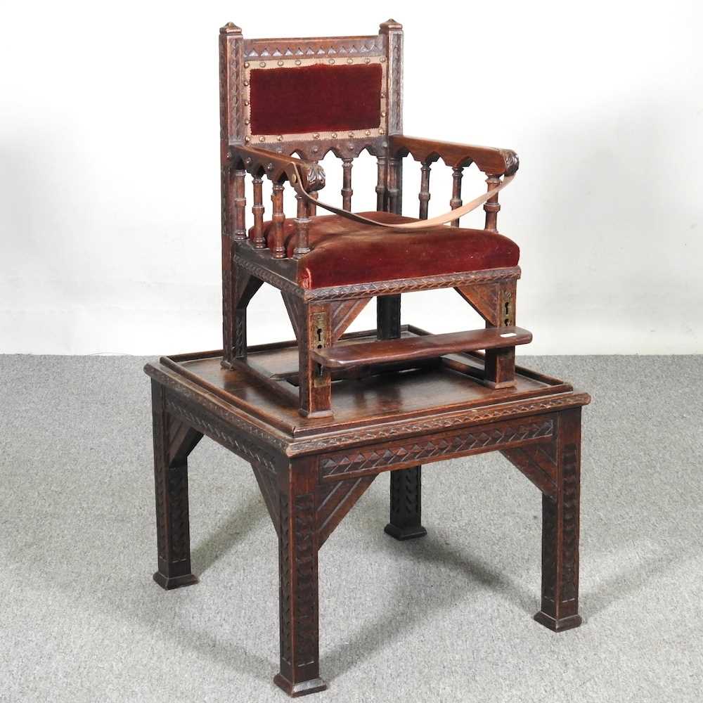 Lot 64 - A Victorian gothic child's metamorphic high...