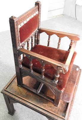 Lot 64 - A Victorian gothic child's metamorphic high...