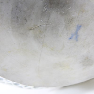 Lot 4 - A 19th century Meissen porcelain trompe l'oeil...