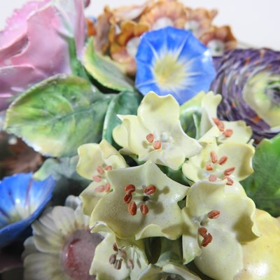 Lot 4 - A 19th century Meissen porcelain trompe l'oeil...