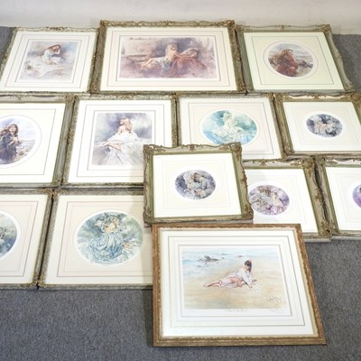 Lot 462 - Gordon King, 20th century, Candlelight,...