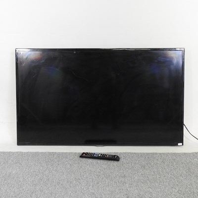 Lot 533 - A Samsung 46 inch television, with remote control