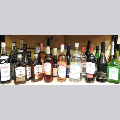 Lot 476 - A collection of wines and spirits, to include...