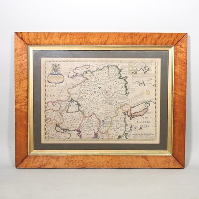 Lot 562 - A 19th century hand coloured engraved map,...