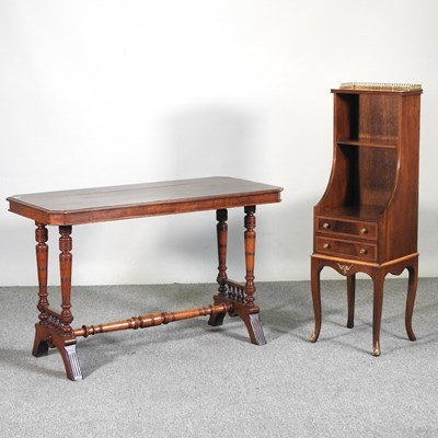 Lot 536 - A gilt metal mounted side cabinet, containing...