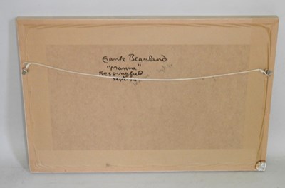 Lot 13 - Frank Beanland, 1936-2019, Marine, signed in...