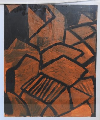 Lot 47 - Frank Beanland, 1936-2019, Cubist Village,...