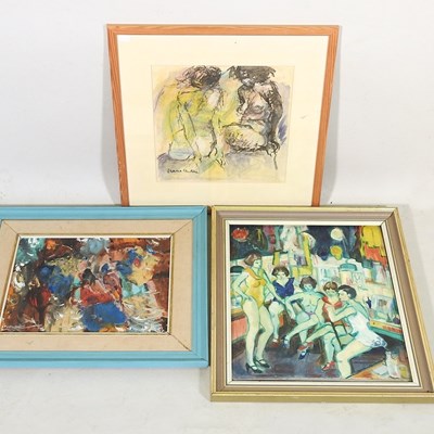 Lot 74 - G Perceval Maxwell, 20th century, abstract,...