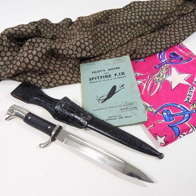 Lot 23 - A World War II era German Fire or Police dress...