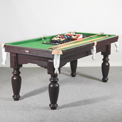 Lot 13 - A modern six foot BCE 2000 series snooker...