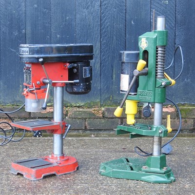 Lot 31 - A Record Power electric bench drill, 68cm high,...