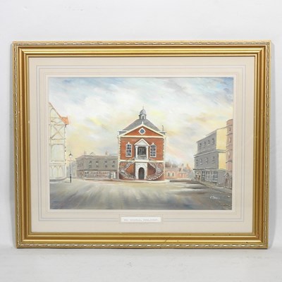 Lot 805 - C Jones, 20th century, The Guildhall at Poole,...