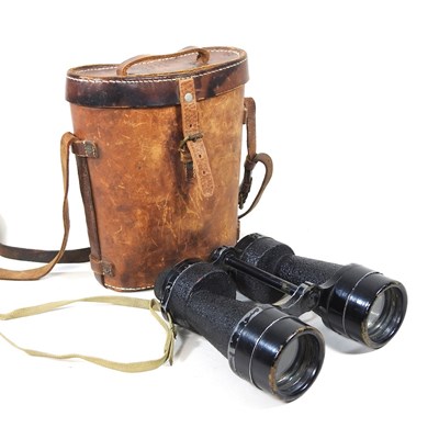 Lot 813 - A pair of World War II era binoculars, Bino...