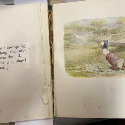 Lot 36 - Beatrix Potter, The Tale of Jemima Puddle-Duck,...