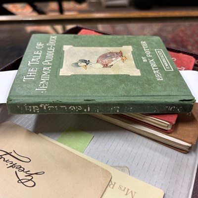 Lot 36 - Beatrix Potter, The Tale of Jemima Puddle-Duck,...