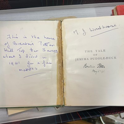 Lot 36 - Beatrix Potter, The Tale of Jemima Puddle-Duck,...