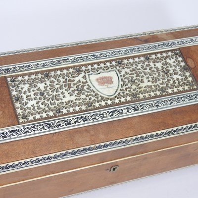 Lot 33 - A 19th century Indian vizagapatum sandalwood...