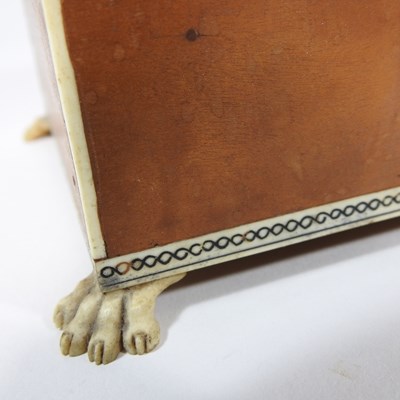 Lot 33 - A 19th century Indian vizagapatum sandalwood...