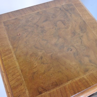 Lot 46 - A pair of hand made burr and featherbanded...