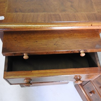 Lot 46 - A pair of hand made burr and featherbanded...