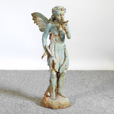 Lot 393 - A model of a standing fairy, 52cm high