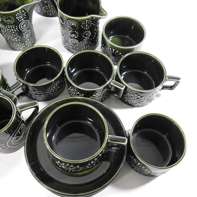 Lot 107 - A 1960's Portmeirion Totem pattern part coffee...
