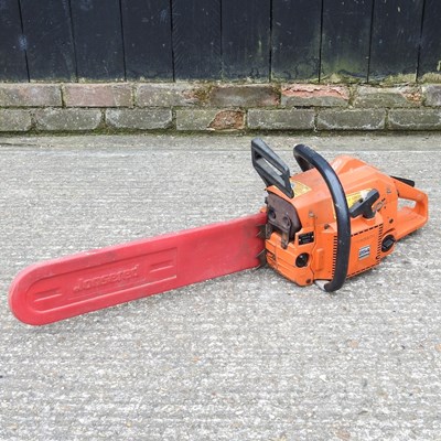 Lot 502 - A Husqvarna petrol chainsaw