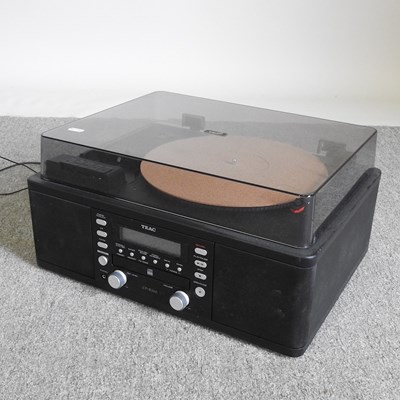 Lot 310 - A TEAC record player, 47cm wide