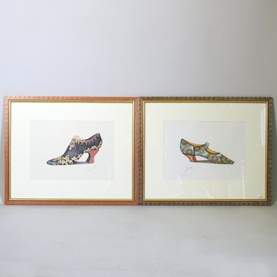 Lot 535 - Muriella, 20th century, a print of a shoe,...