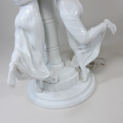 Lot 54 - A Rosenthal white glazed porcelain figural...
