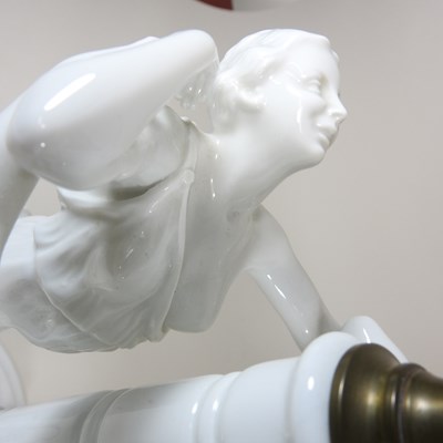 Lot 54 - A Rosenthal white glazed porcelain figural...
