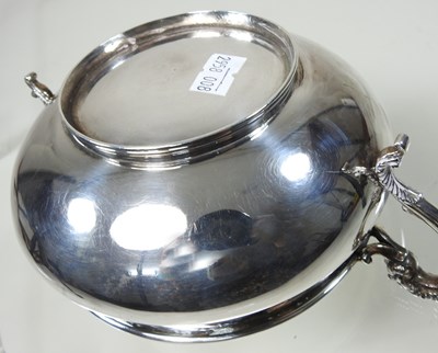 Lot 6 - A William IV silver sucrier, of circular twin...