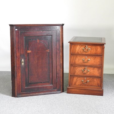 Lot 326 - A reproduction filing cabinet, 52cm wide,...