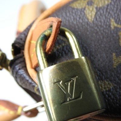 Lot 12 - A Louis Vuitton Nano Speedy handbag, in...