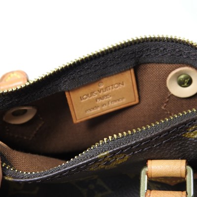 Lot 12 - A Louis Vuitton Nano Speedy handbag, in...
