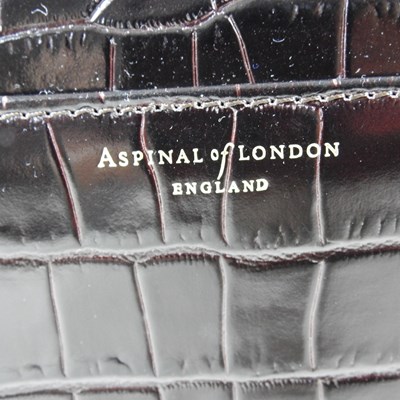Lot 17 - An Aspinal of London handbag, in brown...