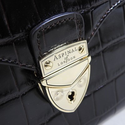 Lot 17 - An Aspinal of London handbag, in brown...