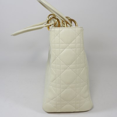Lot 50 - A Christion Dior medium Lady Dior handbag, in...