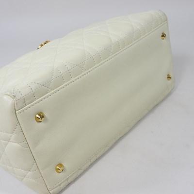 Lot 50 - A Christion Dior medium Lady Dior handbag, in...