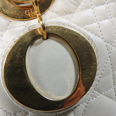 Lot 50 - A Christion Dior medium Lady Dior handbag, in...