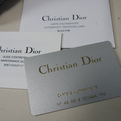 Lot 38 - A Christian Dior Trotter tote bag, in navy...