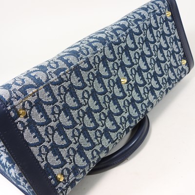 Lot 38 - A Christian Dior Trotter tote bag, in navy...