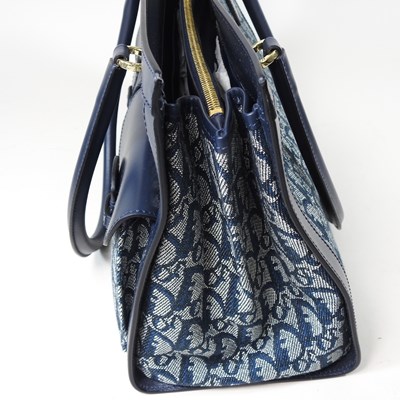 Lot 38 - A Christian Dior Trotter tote bag, in navy...