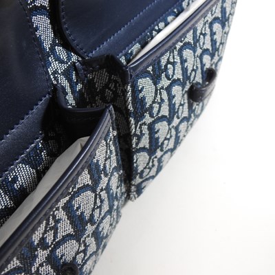 Lot 38 - A Christian Dior Trotter tote bag, in navy...