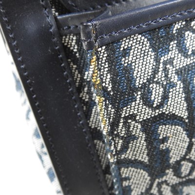Lot 38 - A Christian Dior Trotter tote bag, in navy...