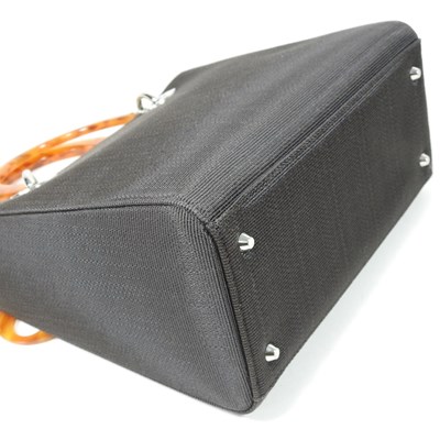 Lot 28 - A Christian Dior medium Lady Dior bag, in dark...
