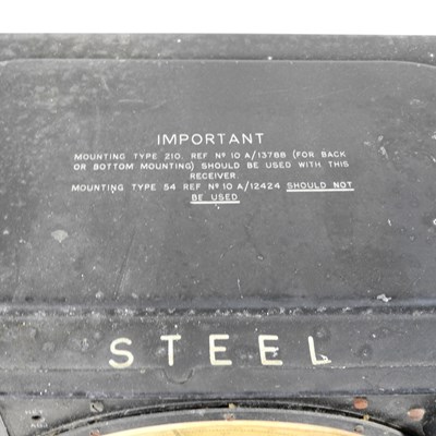 Lot 17 - A World War II era Lancaster bomber radio...