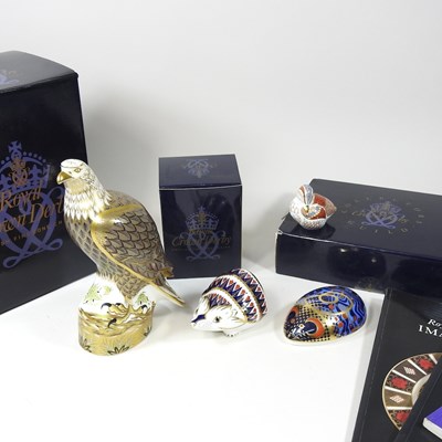 Lot 458 - A Royal Crown Derby White Tailed Sea Eagle...